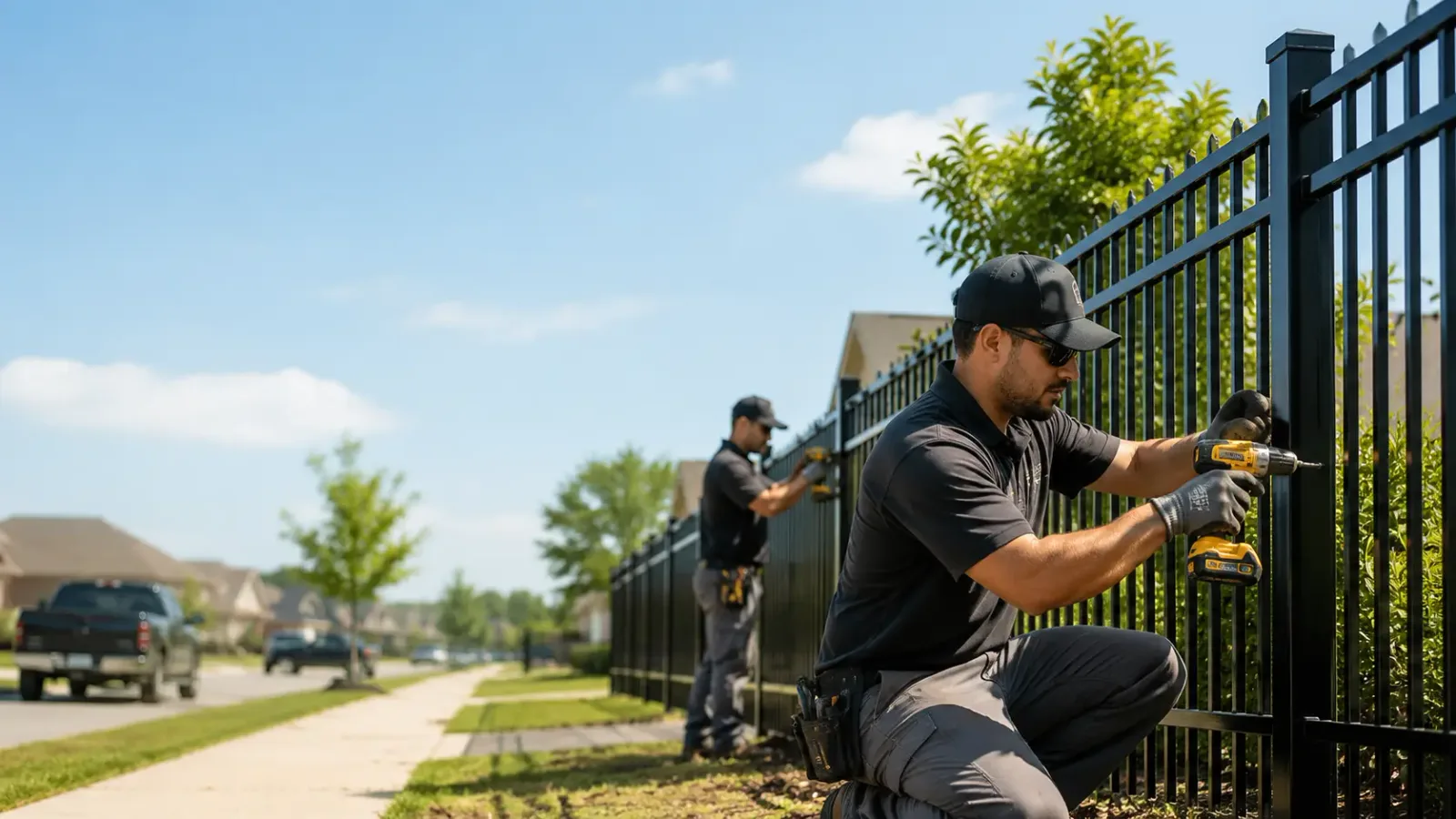 Metal Fence Installation in Fox Lake, WI